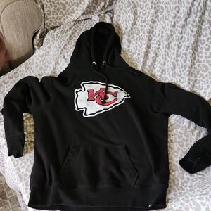 47 Black and Red Hoodie XXLarge